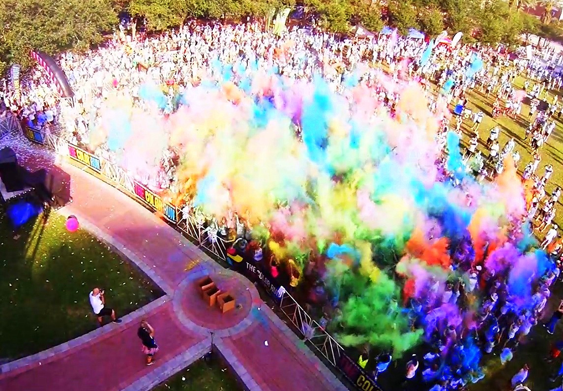 The Color Run™ 5K Kaleidoscope Tour Video Highlights Riverwalk Fort