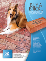 Ad for Riverwalk Bricks