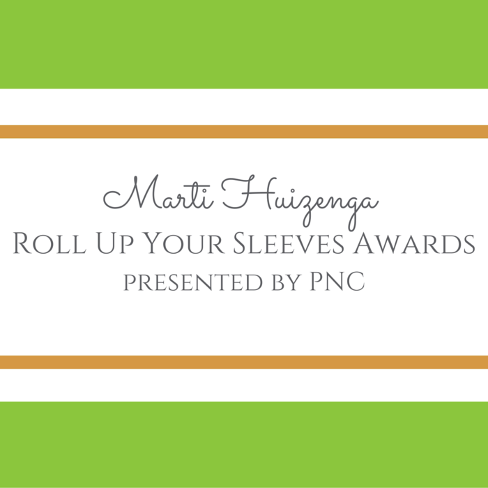 Marti Huizenga Roll Up Your Sleeves Awards