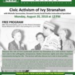 Stranahan Stories: Civic Activism of Ivy Stranahan