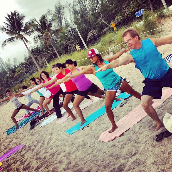 Full Moon Rise Beach Yoga & Meditation - Riverwalk Fort Lauderdale