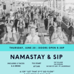 NamaSTAY & Sip:  A Yoga Social