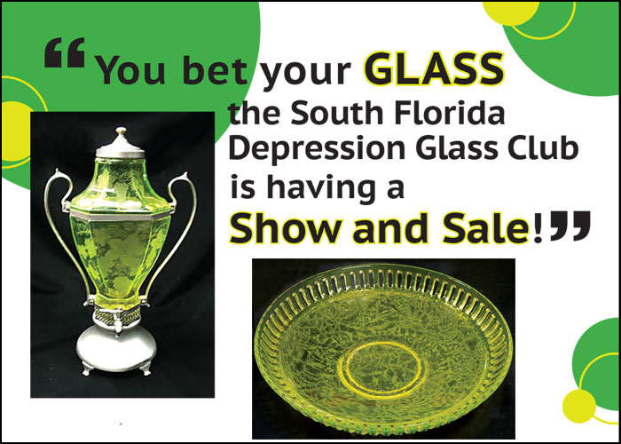 Vintage American Glass & Pottery Show and Sale