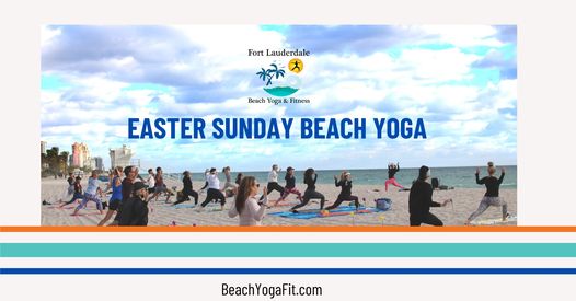 Easter Beach Yoga