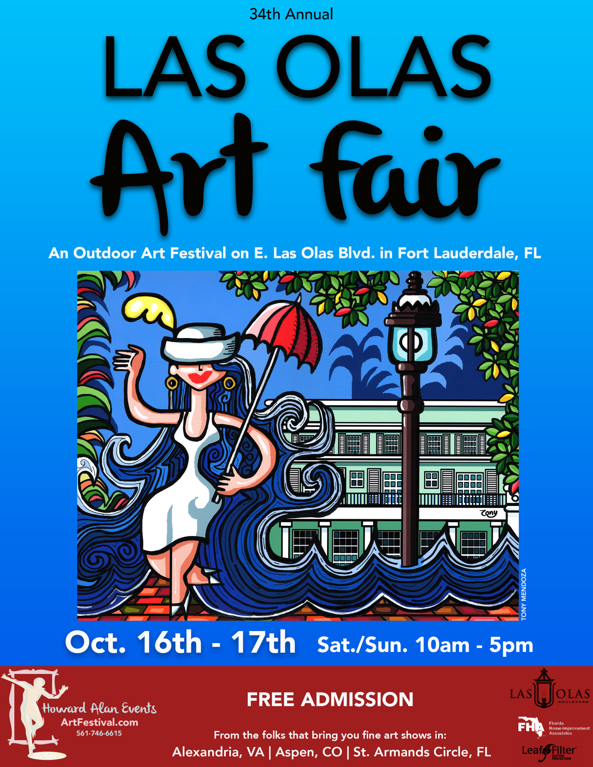 34th Annual Las Olas Art Fair - Riverwalk Fort Lauderdale