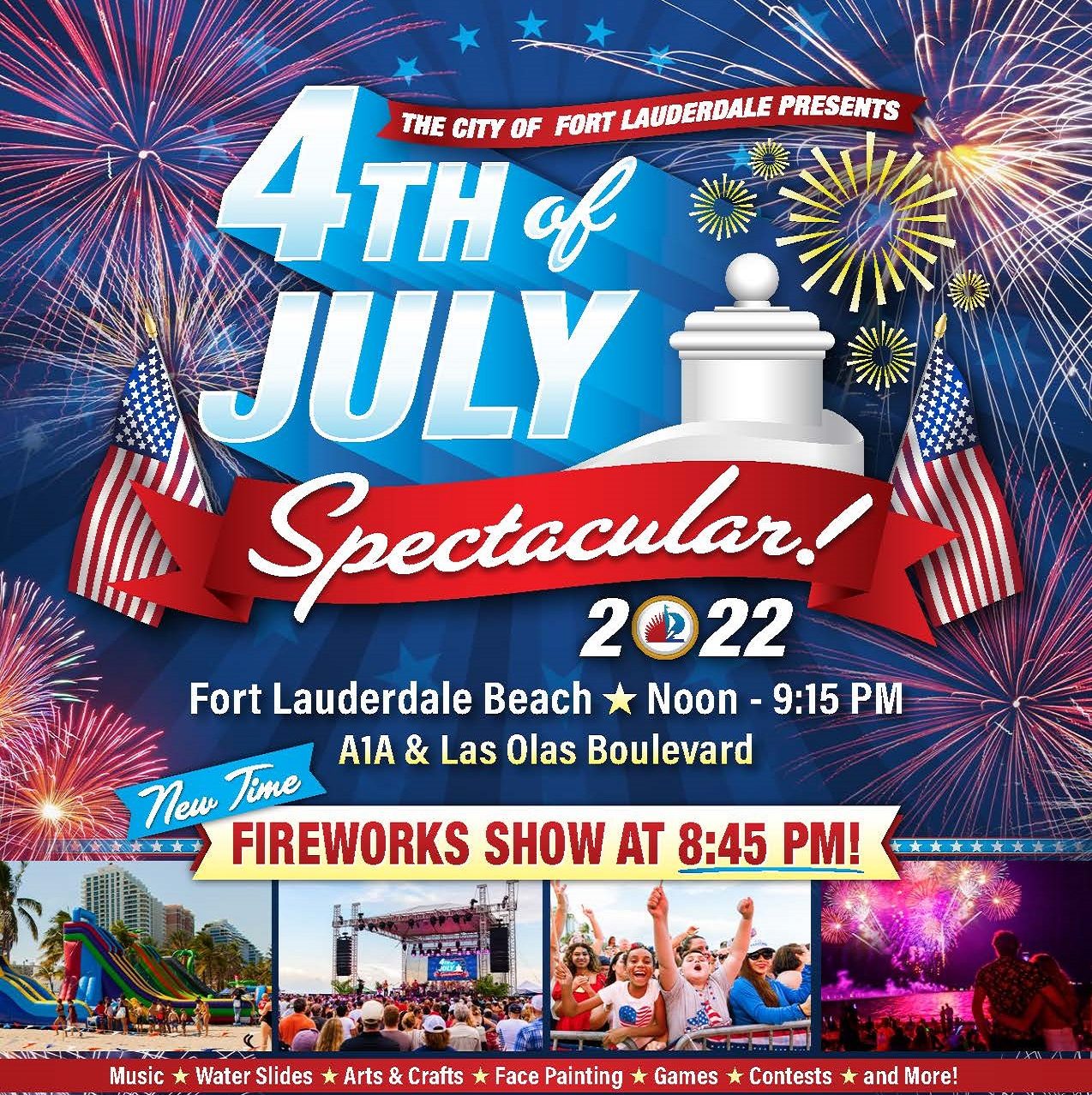 4th of July Spectacular! Riverwalk Fort Lauderdale