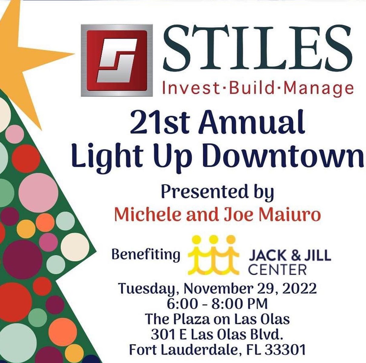 21st Annual Stiles Light Up Downtown