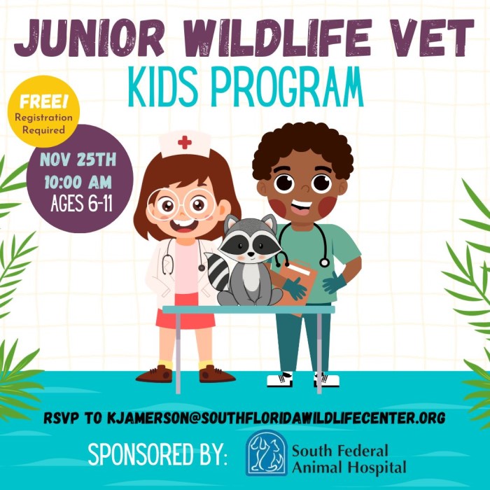 Junior Wildlife Vet Kids Program