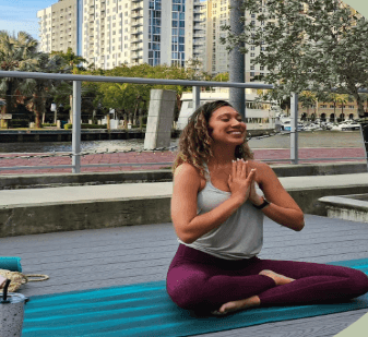 Yoga on the River