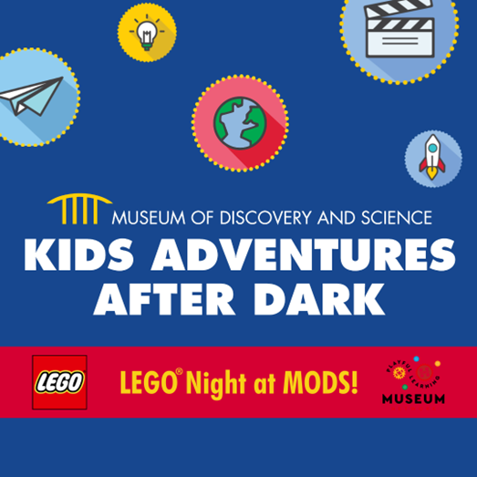 Kids Adventures After Dark: LEGO® Night at MODS