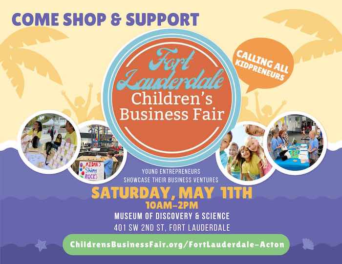 2024 Fort Lauderdale Children's Business Fair Riverwalk Fort Lauderdale