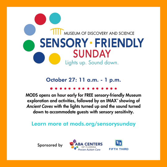 Sensory-Friendly Sundays at Museum of Discovery and Science