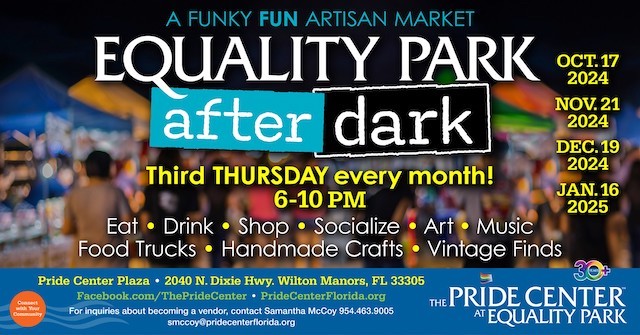 Equality Park After Dark