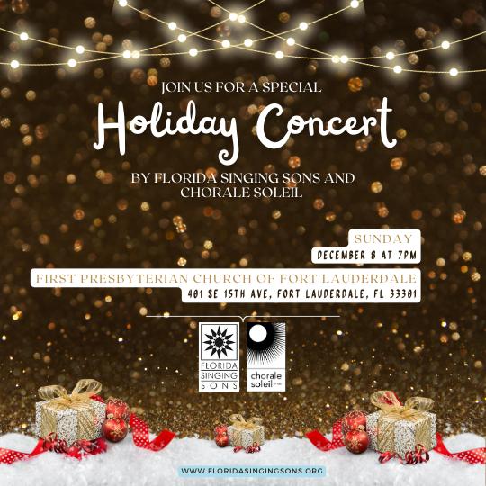 Annual Holiday Concert!