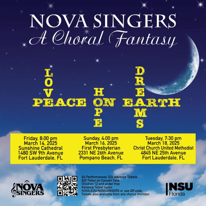 Nova Singers Concert: A Choral Fantasy